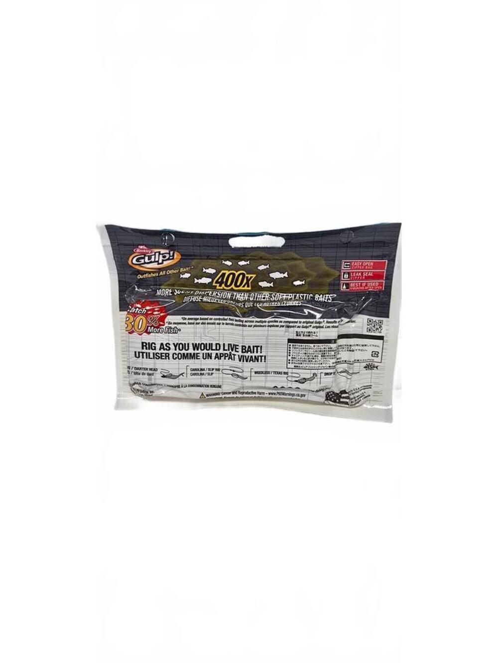 Berkley Gulp! Soft Bait - 400x More Scent Dispersion, 30% More Fish